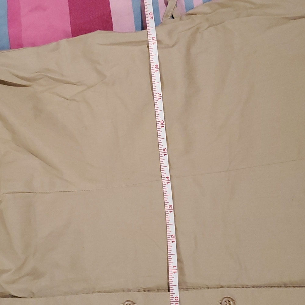 🍹10 for$20 ALC Stretch Beige 3/4 sleeve shirt with back draw string - Picture 9 of 9